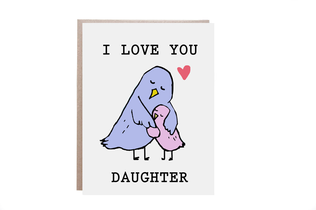 Daughter Love Card