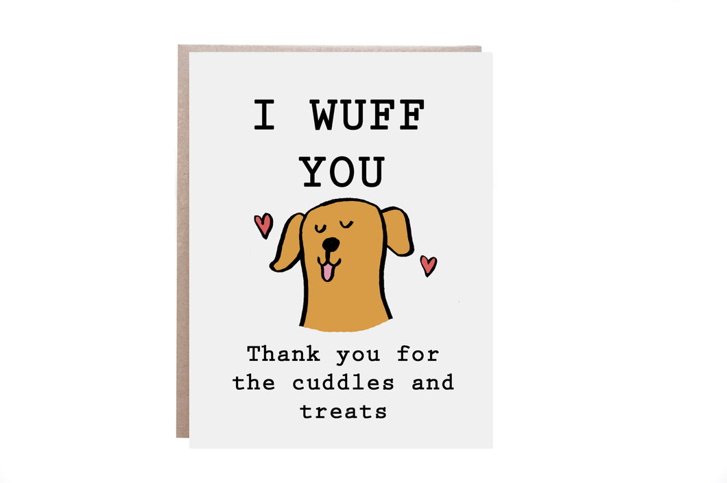 Love Card from Dog