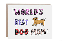 World's Best Dog Mom Card