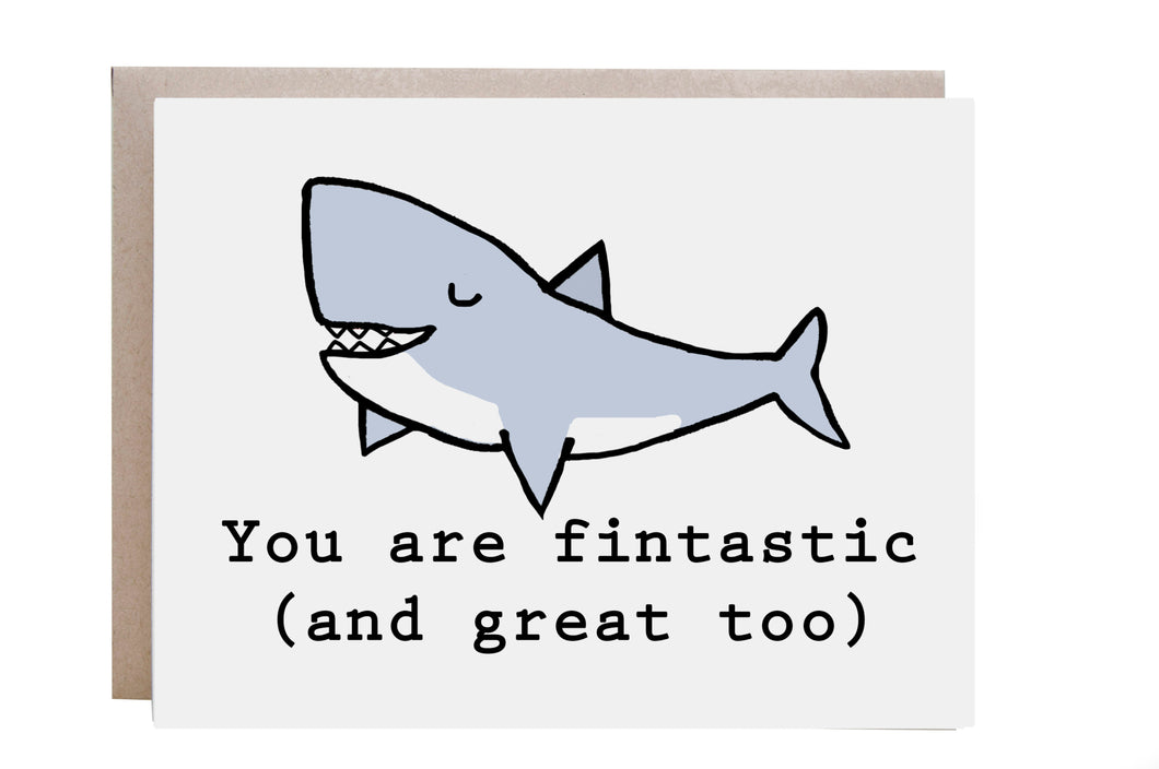 Shark Friend Card