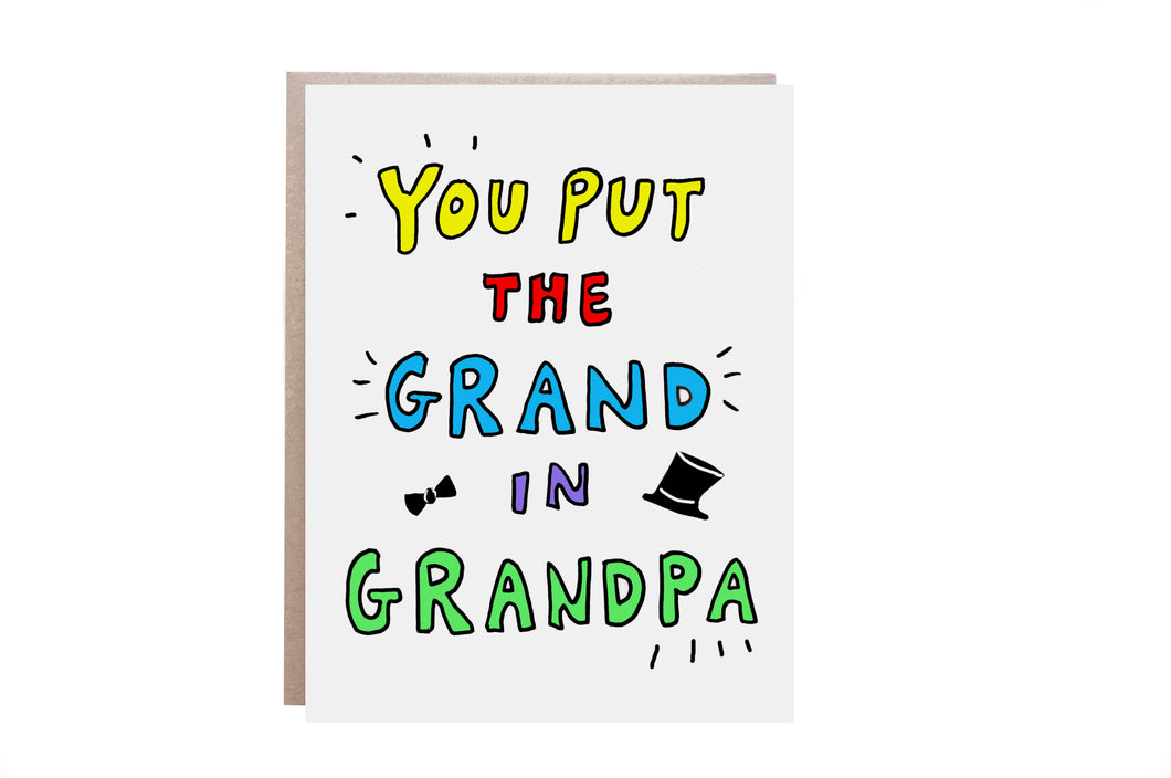Grand Grandpa Card