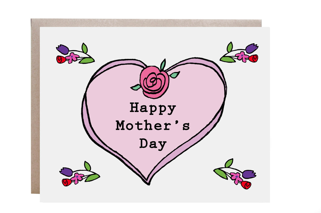 Heart Mother's Day Card