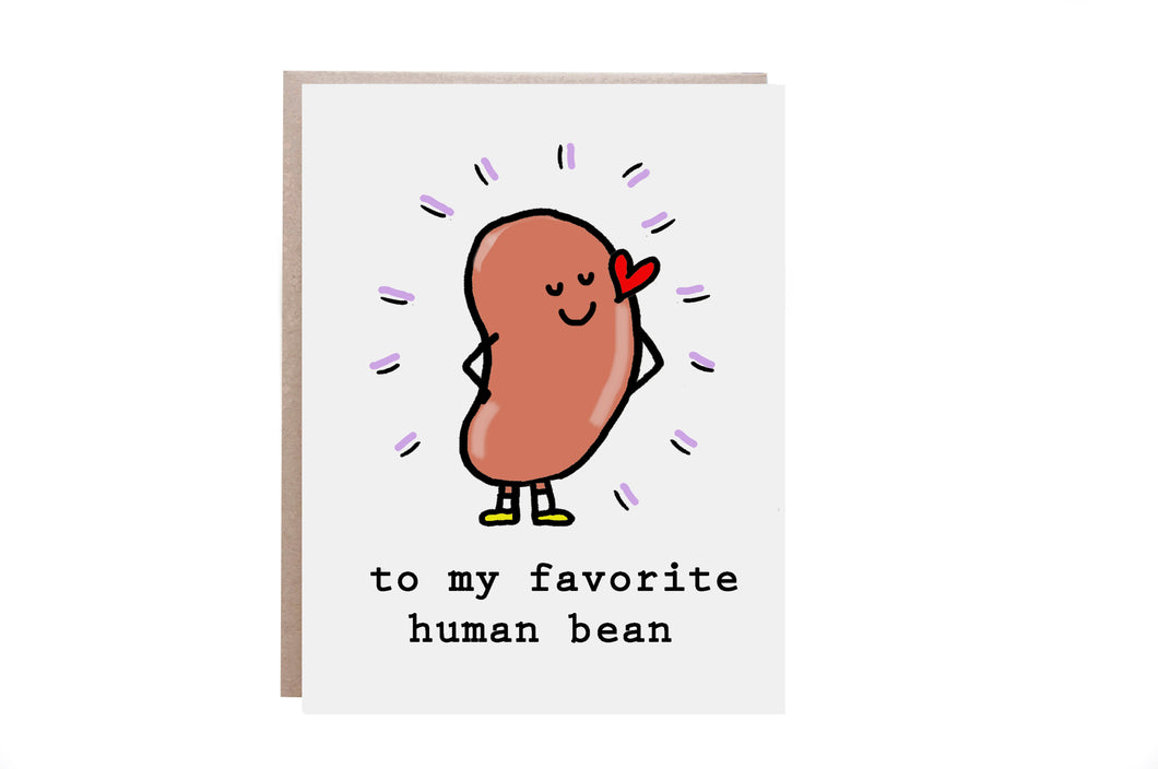 Favorite Human Being Card