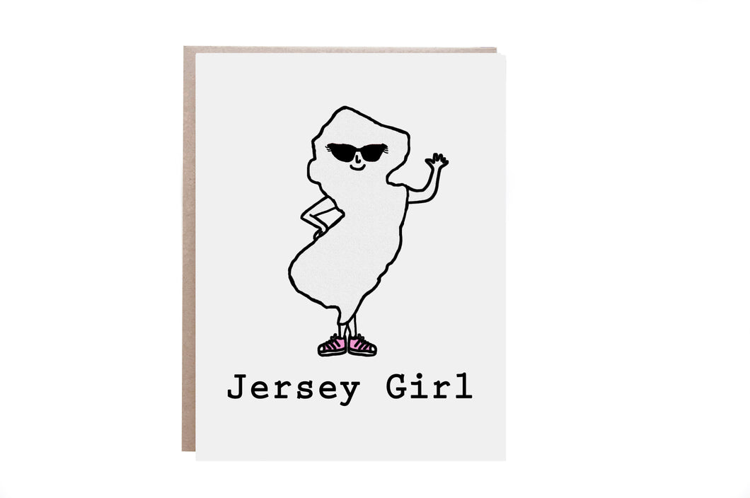Jersey Girl Card