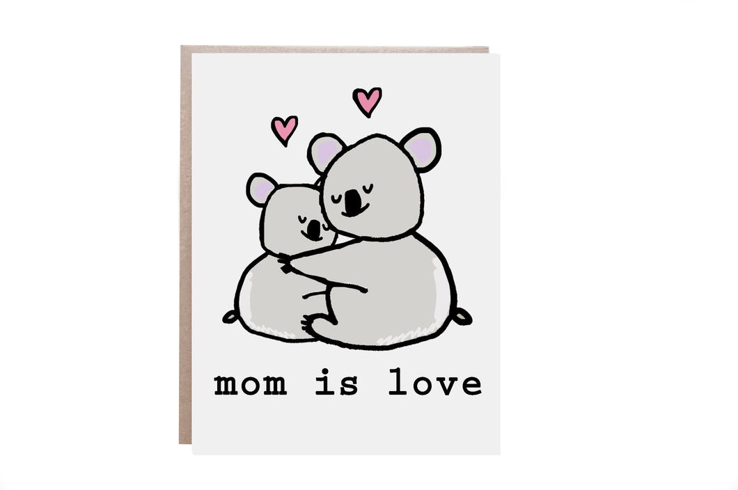 Mom is Love Card