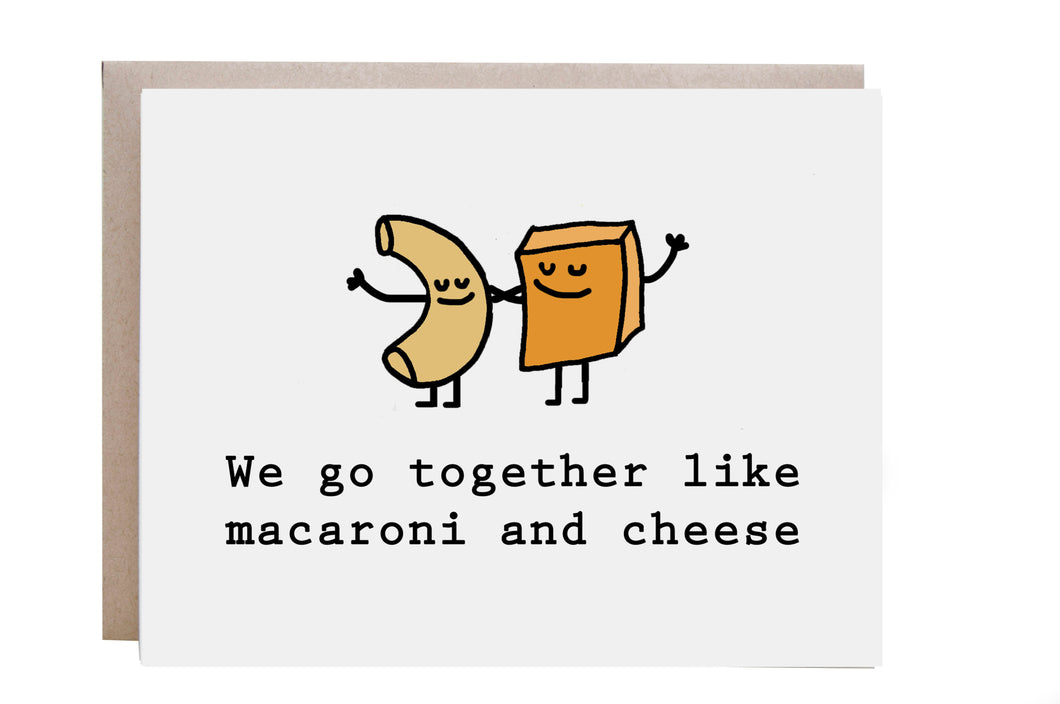 Macaroni and Cheese Card