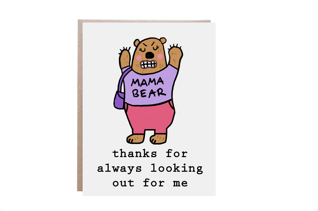 Best Mama Bear Card