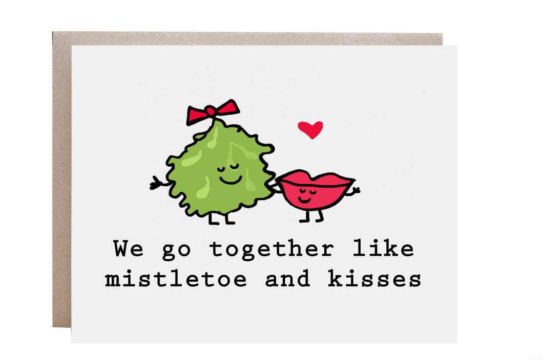 Mistletoe Love Card
