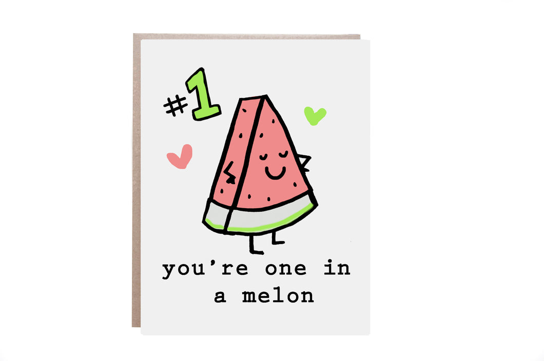 One in a Melon Card