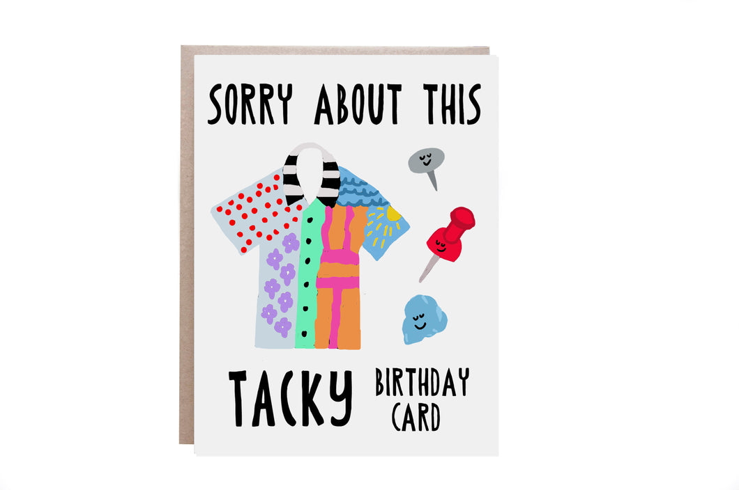 Tacky Birthday Card