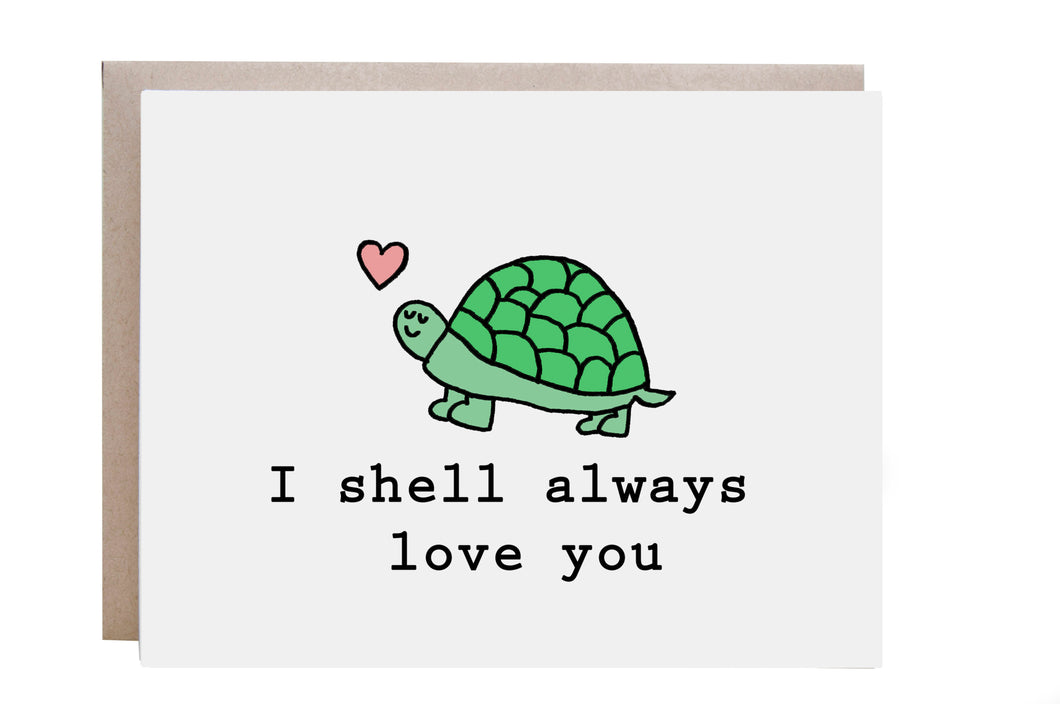 Turtle Love Card