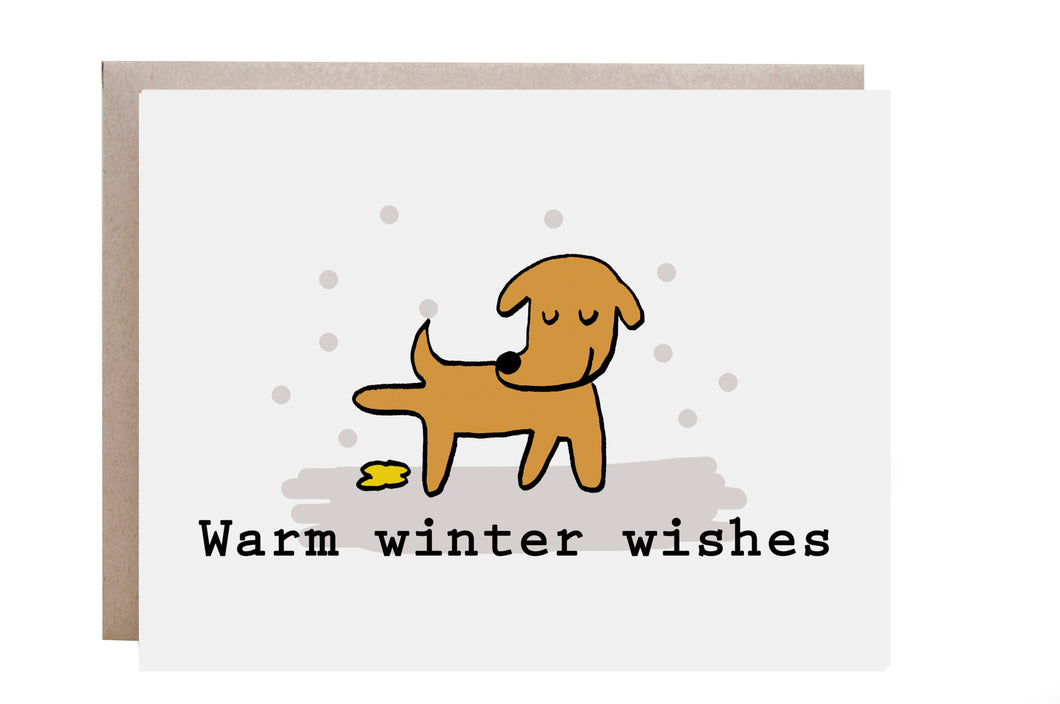 Warm Winter Wishes Card