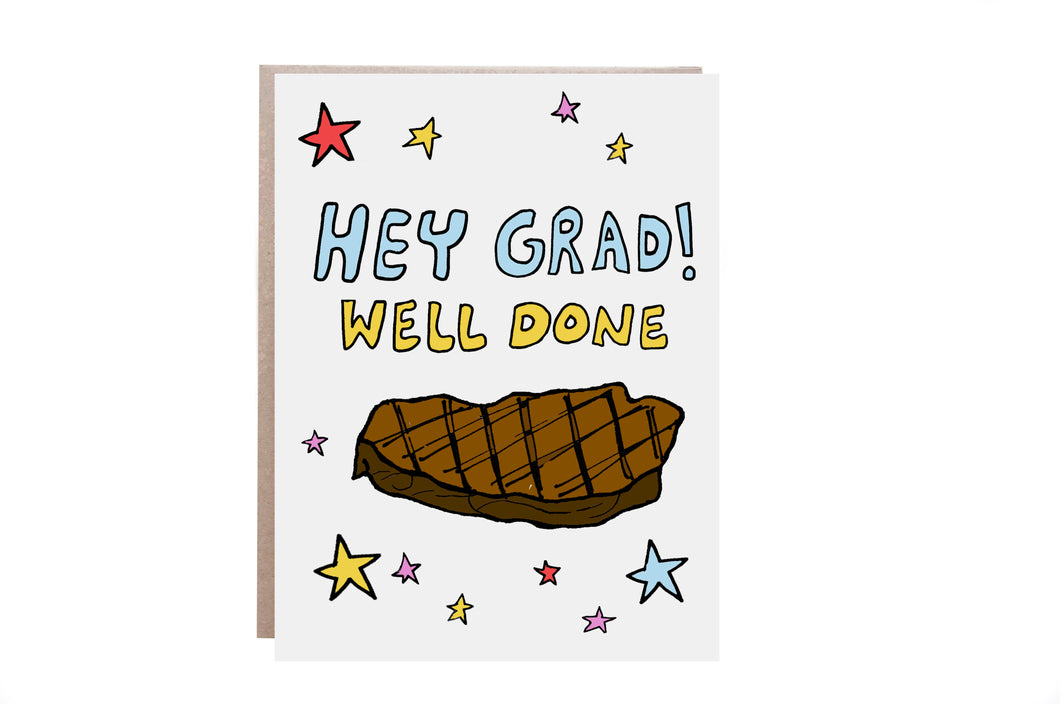 Well Done Graduation Card